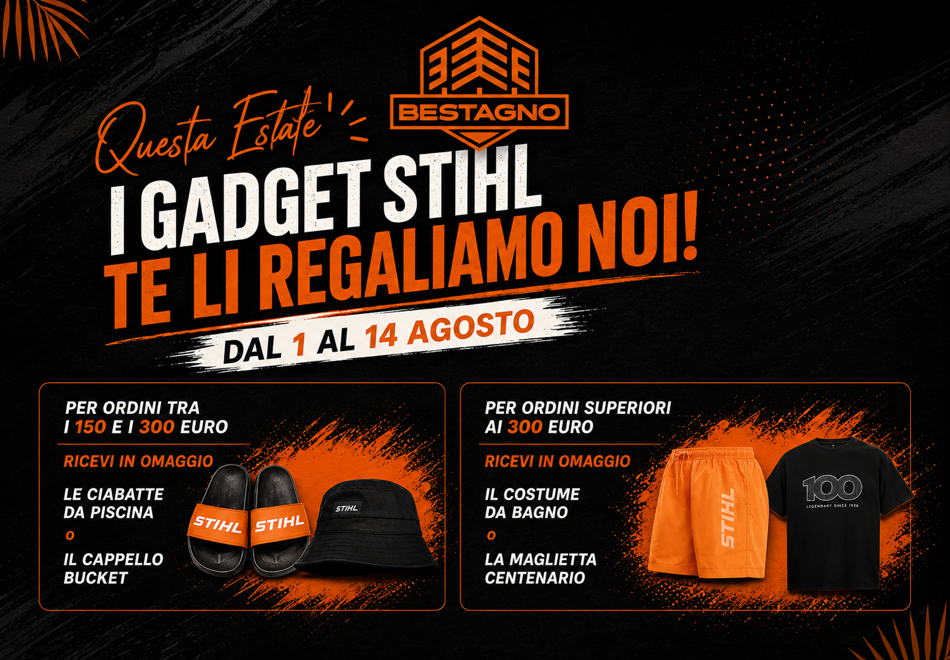 Ricevi in omaggio i gadget Stihl per la tua estate!